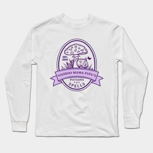 Voodoo Mama Fufu's Potions and Spells Long Sleeve T-Shirt